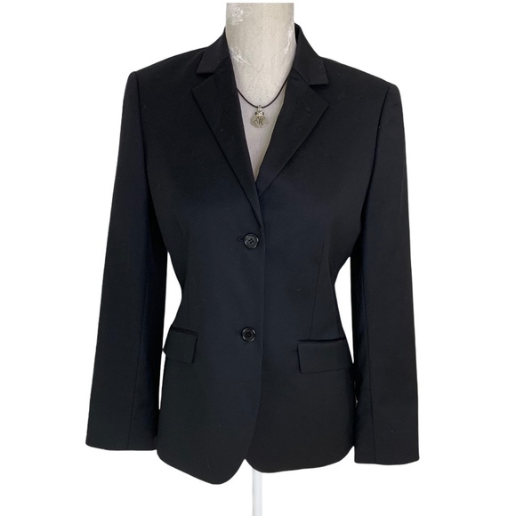 Brooks Brothers Jackets & Blazers - Brooks Brothers Wool Button Blazer Jacket Black 4